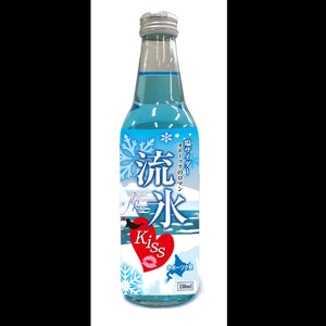 塩サイダー 流氷Kiss オホーツク塩サイダー 24本 常温 | 流氷イメージの青い